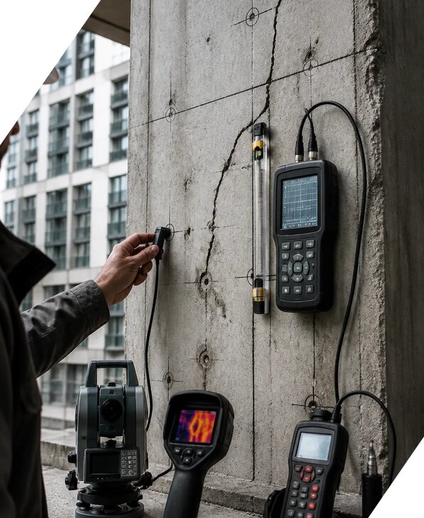 Инструментальное обследование зданий в Горячем Ключе от 15500 р. | ЭкспертизаРоссия